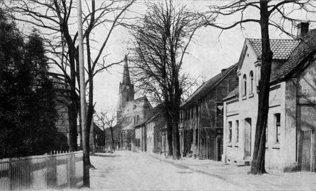 Die Hochstraße kurz vor dem ersten Kriegsjahr